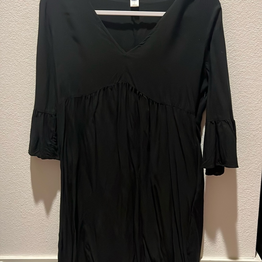 Black old navy dress, size medium